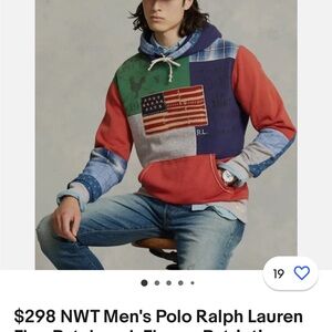 Ralph Lauren Patchwork Hoodie